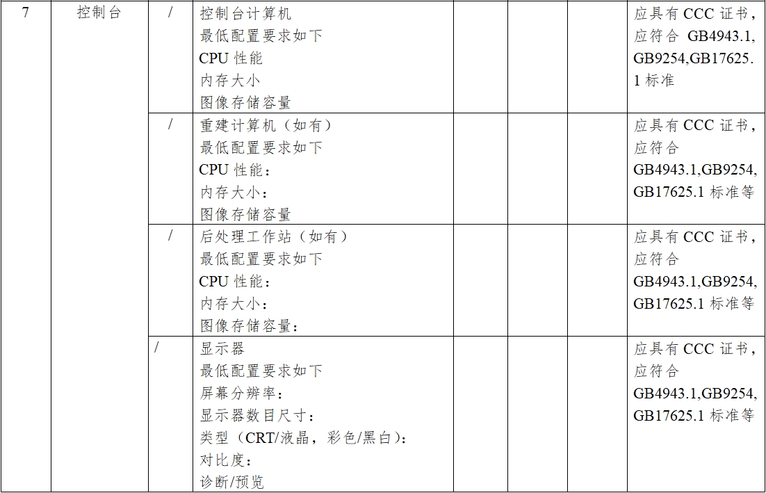 X射线计算机体层摄影设备注册技术审查指导原则（2018年第26号）(图10)