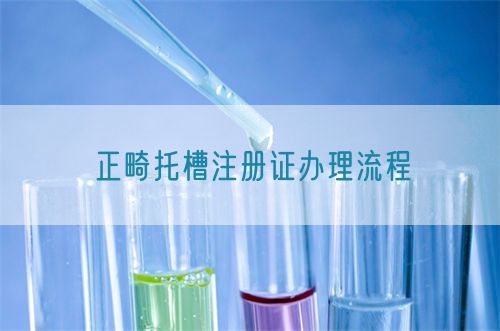 正畸托槽注册证办理流程(图1)