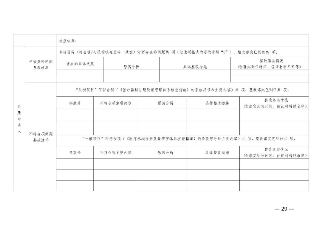 【河北】医疗器械注册质量管理体系核查工作规范发布(图29)