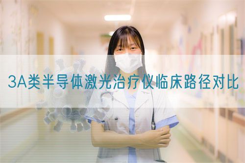 3A类半导体激光治疗仪临床路径对比(图1)
