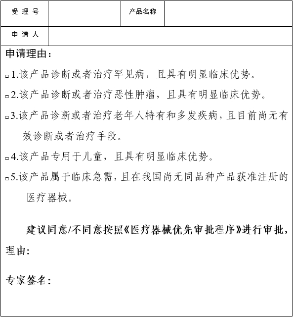 医疗器械技术审评中心医疗器械优先审批申请审核实施细则（2025年第7号）(图1)