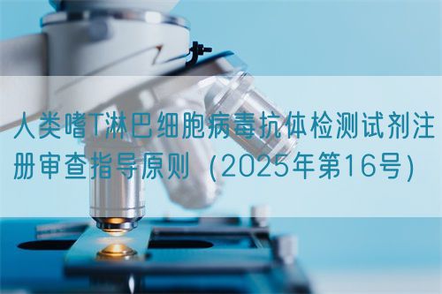 人类嗜T淋巴细胞病毒抗体检测试剂注册审查指导原则（2025年第16号）(图1)